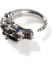 John Hardy - Legends Naga Open Band Ring In Sterling Silver - Lyst