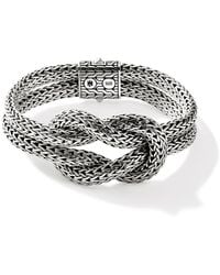 John Hardy - Love Knot 6.5mm Bracelet In Sterling Silver - Lyst