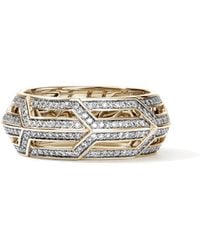 John Hardy - Icon 50 Band Ring, 8Mm - Lyst