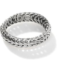 John Hardy - Kami Chain Band Ring In Sterling Silver - Lyst