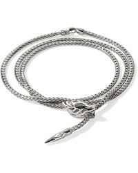John Hardy - Naga Wrap Bracelet, 2.5mm In Sterling Silver, Medium - Lyst