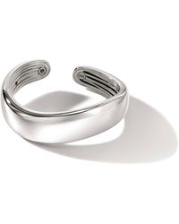 John Hardy - Surf Hinged Cuff Bracelet In Sterling Silver, Medium - Lyst