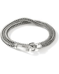 John Hardy - Double Wrap Bracelet, 4.5Mm - Lyst