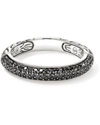 John Hardy - Jh Essential Pavé Band Ring, 3.5Mm - Lyst