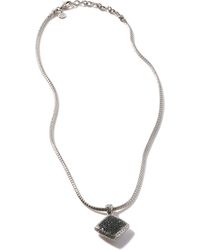 John Hardy - Classic Chain Pendant Necklace In Sterling Silver - Lyst