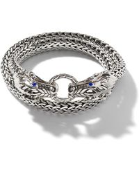 John Hardy - Legends Naga Wrap Bracelet In Sterling Silver - Lyst