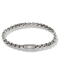 John Hardy - Box Chain Bracelet In Sterling Silver - Lyst