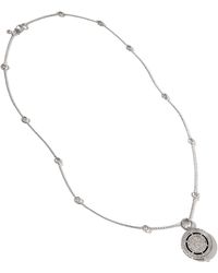 John Hardy - Moon Door Pavé Pendant Necklace In Sterling Silver - Lyst