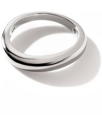 John Hardy - Surf 3.8mm Band Ring In Sterling Silver - Lyst