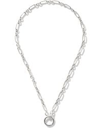John Hardy - Keyring Necklace In Sterling Silver, 20 - Lyst