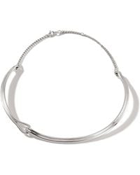 John Hardy - Surf Collar Necklace In Sterling Silver, 16/17 - Lyst