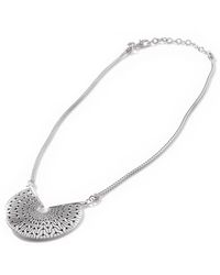 John Hardy - Carved Chain Pendant Necklace In Sterling Silver, 16/18 - Lyst