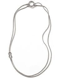 John Hardy - Love Knot Convertible Necklace, 1.8mm In Sterling Silver, 18/24 - Lyst
