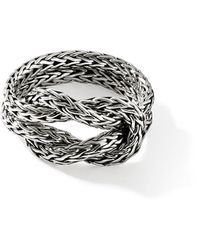 John Hardy - Love Knot Chain Ring In Sterling Silver - Lyst