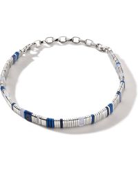 John Hardy - Colorblock Choker Necklace In Sterling Silver - Lyst