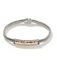 John Hardy - Classic Chain Palu 5mm Bracelet In Sterling Silver/18k Gold - Lyst