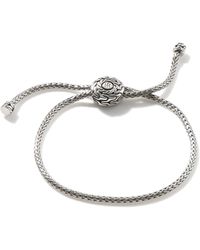 John Hardy - Classic Chain 2.5mm Pull Through Bracelet In Sterling Silver - Lyst