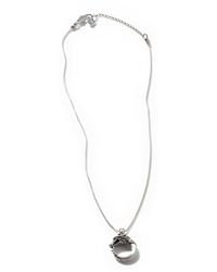 John Hardy - Legends Naga Pendant Necklace In Brushed Sterling Silver - Lyst