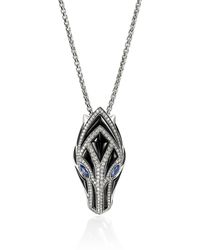 John Hardy - Artisan Series Naga Pendant Necklace - Lyst