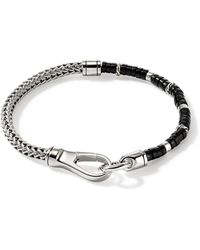 John Hardy - Heishi Chain Bracelet In Sterling Silver, Large - Lyst