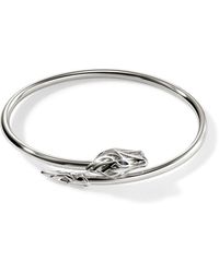 John Hardy - Naga Cuff Bracelet In Sterling Silver, Medium - Lyst