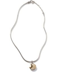 John Hardy - Palu Reversible Pendant Necklace In Sterling Silver/18k Gold - Lyst