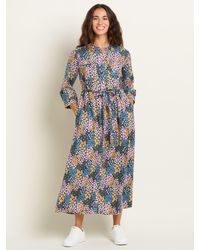 Brakeburn - Wildflower Meadow Shirt Dress - Lyst
