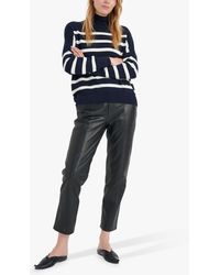 Inwear - Tenley Turtleneck Long Sleeve Stripe Jumper - Lyst