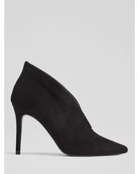 LK Bennett - Kyra Suede Closed Courts - Lyst