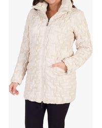 Chesca - Bonfire Embroidered Quilted Coat - Lyst