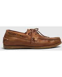 Rodd & Gunn - Gordons Bay Suede / Leather Slip On Boat Shoes - Lyst