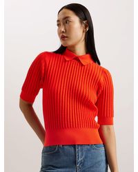 Ted Baker - Morliee Textured Knit Top - Lyst