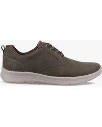 Hush Puppies - Fergus Leather Trainers - Lyst