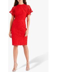 coast orla twist dress green