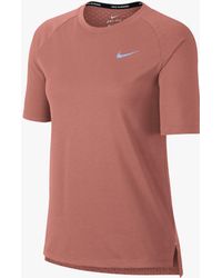 Nike W NK Brthe Tailwind Ls T-Shirt Femme