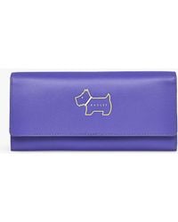 Radley - Heritage Dog Outline Large Leather Matinee Purse - Lyst
