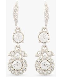 Susan Caplan - Vintage Givenchy Swarovski Crystal Drop Earrings - Lyst