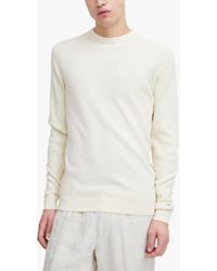 Casual Friday - Karl Long Sleeve Crew Neck Knit Jumper - Lyst
