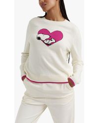 Chinti & Parker - Wool And Cashmere Blend Snoopy Love Jumper - Lyst