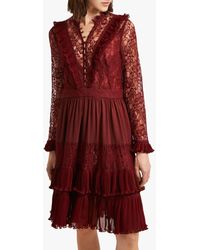 clandre vintage lace jumpsuit