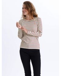 Kaffe - Liddy Stripe T-shirt - Lyst