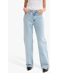 My Essential Wardrobe - Louis High Waisted Wide Leg Jeans - Lyst