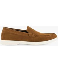 Dune - Buftonn Casual Suede Loafers - Lyst