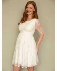 TIFFANY ROSE - Esther Lace Maternity & Nursing Wedding Dress - Lyst