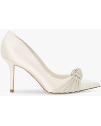 Dune - Bridal Collection Beauties Satin High Heel Court Shoes - Lyst