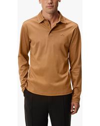 J.Lindeberg - Asher Long Sleeve Polo Shirt - Lyst