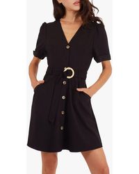 Traffic People - Betty Rogue Rumours Belted Mini Dress - Lyst