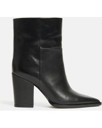 Jigsaw - Connaught High Block Heel Ankle Boots - Lyst