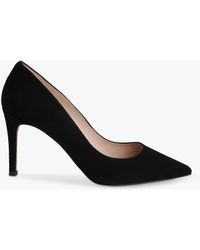 Whistles - Corie High Heel Suede Court Shoes - Lyst