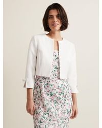 Phase Eight - Zoelle Bow Detail Jacket - Lyst